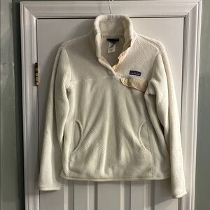 Patagonia Cream Fleece Pullover